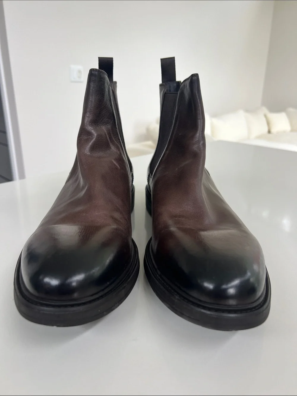 To Boot New York by Adam Derrick moro brown leather ankle boots 11.5